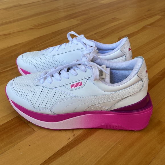 Puma Future Cruiser White leather sneakers - Picture 3 of 6